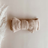 Pointelle Topknot - Ginger