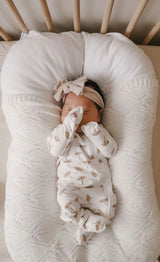 Long Sleeve Baby Growsuit - Daisy