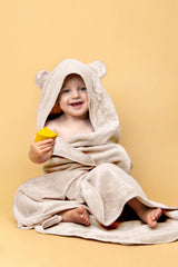 Ivory Hooded Bath Towel