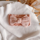 Knit Topknot - Pink Lemonade