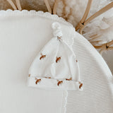 Honey Bee Knotted Beanie