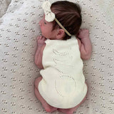 Organic Lunar Romper - Milk