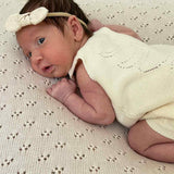 Organic Lunar Romper - Milk