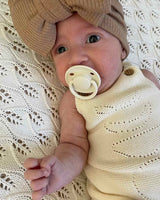 Organic Lunar Romper - Milk
