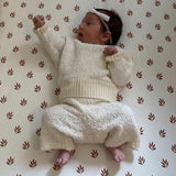 Teddy Boucle Jumper - Vanilla