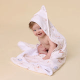 Up & Away Organic Hooded Bath Towel