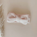 Waffle Topknot - Nude