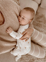 Long Sleeve Baby Growsuit - Honey Bee
