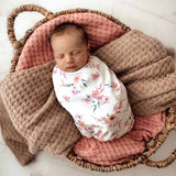 Camille Swaddle Sack & Topknot Set