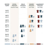 Jersey Sleeping Bag 1.0 TOG - Oatmeal Marle