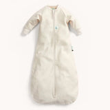 Jersey Sleeping Bag 1.0 TOG Sleeved - Oatmeal Marle