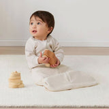 Jersey Sleeping Bag 1.0 TOG Sleeved - Oatmeal Marle