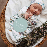Eucalypt Swaddle Sack & Beanie Set