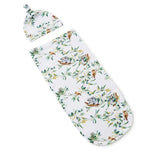 Eucalypt Swaddle Sack & Beanie Set