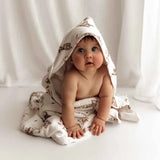 Koala Organic Hooded Bath Towel