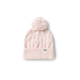 Organic Knit Beanie - Blush Pink