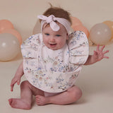 Ruffle Bib - Sweet Swallows