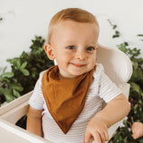 Bandana Bib • Bronze - OH MIA BAMBINA