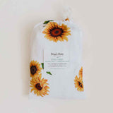 Sunflower Fitted Bassinet Sheet / Change Pad Cover