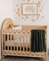 Eucalypt Fitted Cot Sheet