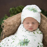 Jersey Swaddle & Beanie Set • Enchanted - OH MIA BAMBINA
