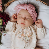 Topknot Headband • Pink - OH MIA BAMBINA