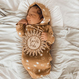 Earth Side Sun Birth Announcement Plaque | DISCONTINUED