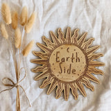 Earth Side Sun Birth Announcement Plaque | DISCONTINUED