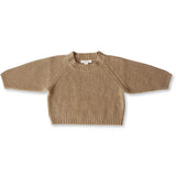 Raglan Australian Merino Pull Over - Dune