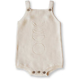 Organic Lunar Romper - Milk