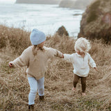 Teddy Boucle Jumper - Stone