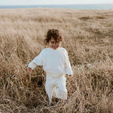 Teddy Boucle Jumper - Vanilla