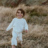 Teddy Boucle Jumper - Vanilla