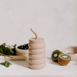 The Dinner Tray Set (Tall Cup & Plate) - Nutmeg