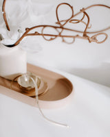 The Dinner Tray Set (Tall Cup & Plate) - Nutmeg