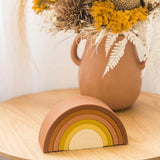 Silicone Stacking Toy - Rainbow