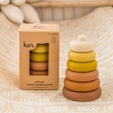 Silicone Stacking Toy - Round Tower