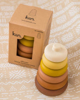 Silicone Stacking Toy - Round Tower
