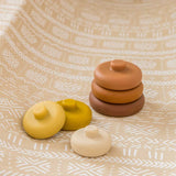 Silicone Stacking Toy - Round Tower