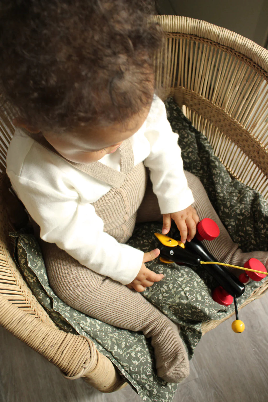 Organic Footed Tights Peanut Blend