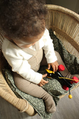 Organic Footed Tights - Peanut Blend