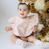 Ruffle Bib - Posy