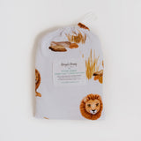 Lion Fitted Bassinet Sheet / Change Pad Cover