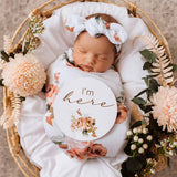 Rosebud & Pink Sand Reversible Milestone Cards