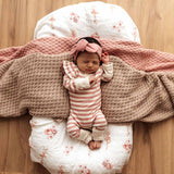 Rose Stripe Growsuit | DISCONTINUED