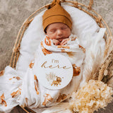 Lion Organic Muslin Wrap