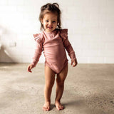 Rose Long Sleeve Bodysuit