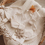 Halo Ribbed Knotted Beanie