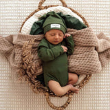Olive Long Sleeve Bodysuit
