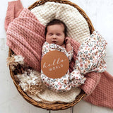 Spring Floral Reversible Milestone Cards